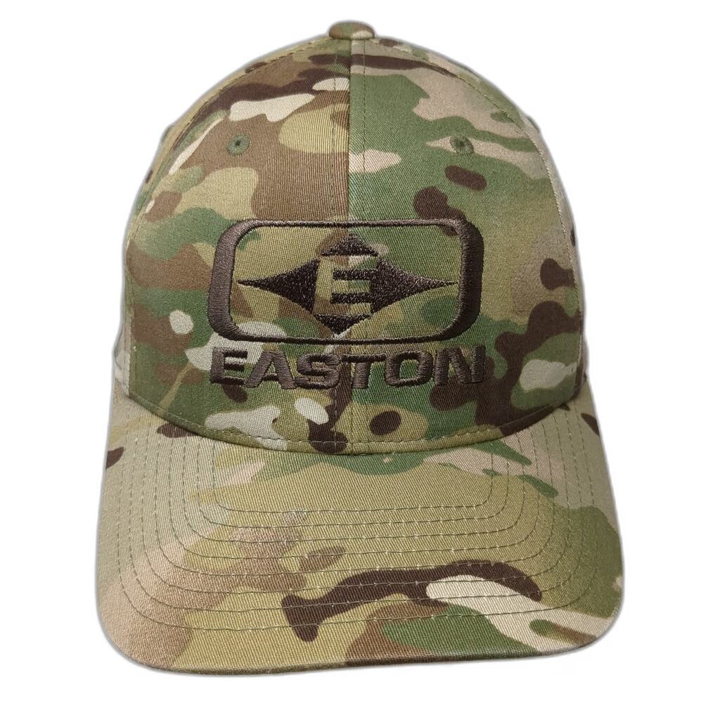 Easton Baseball Cap Green XL Multicam Embroidered Logo Fitted Flexfit Hat